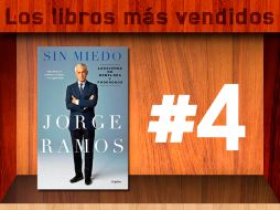 El periodista Jorge Ramos se encuentra entre los autores más vendidos de esta semana. ESPECIAL /