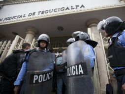 Los cuatro implicados comparecieron por segunda vez ante un juez este sábado. EFE / G. Amador