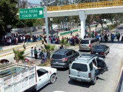 Los detenidos lesionaron con armas de fuego a cuatro policías federales durante el desalojo. SUN / ARCHIVO