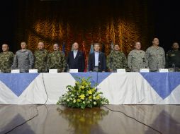 Santos aseguró que diseñan centros de entrenamiento para participar en misiones internacionales de paz. NTX / ESPECIAL