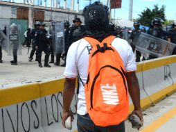Los actos violentos de este sábado se suman a los destrozos a la sede de Educación estatal hace una semana. SUN / ARCHIVO