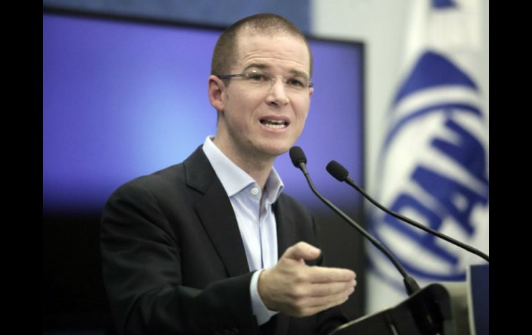 Anaya asegura que el candidato del PAN no tiene ni una sola averiguación en su contra. SUN / ARCHIVO