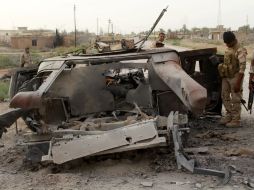 Las posiciones bombardeadas se hallan en la zona de Baragida, un municipio al noreste de Alepo. AFP / M. Al-Dulaimi