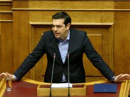 El primer ministro subraya que el sistema de jubilaciones será sostenible con esta reforma. EFE / P. Saitas