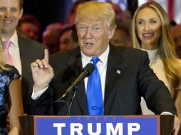 'La mayor parte del partido se sumará a mi nominación y nuevos votantes compensarán el resto', dijo Trump. AP / M. Altaffer