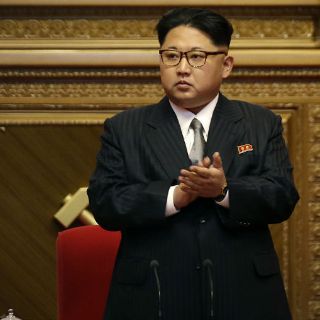 Kim Jong-Un, presidente del partido único de Corea del Norte