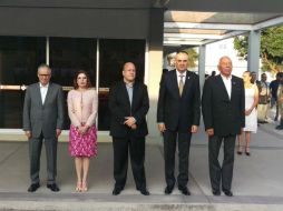 El alcalde de Guadalajara habló durante la toma de protesta de 50 nuevos policías municipales. TWITTER / @GuadalajaraGob