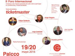 Para quienes quieran asistir al foro, ya pueden encontrar los boletos a la venta en Ticketmaster. FACEBOOK / Emprendiendo Jovenes