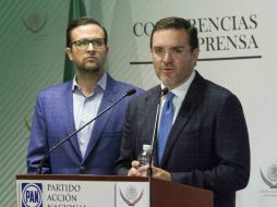 Los legisladores Federico Döring y Juan Pablo Piña aseguran que el gobierno federal está actuando en la opacidad. SUN / J. Nava