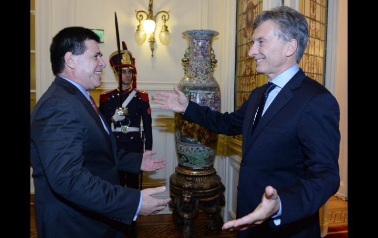 La reunión incluyó temas sobre energía, transporte y la situación regional en materia económica. EFE /