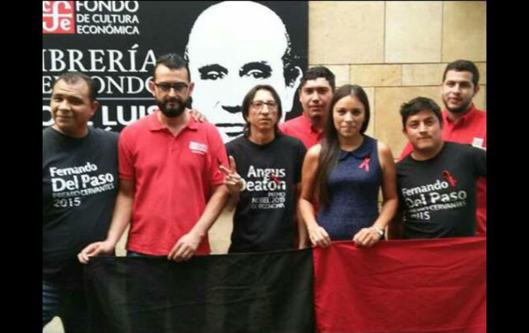 Los trabajadores sindicalizados del FCE a nivel nacional continuarán con las peticiones de manera pacífica. EL INFORMADOR / J. Pérez