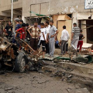 Explota un minibús en Bagdad