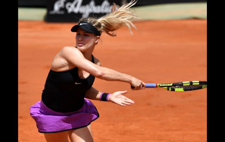 Bouchard se medirá a continuación con Angelique Kerber, la alemana que se coronó en el Abierto de Australia. AFP / T. Fabi