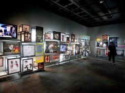 'El presente es de ustedes, pero el futuro, por el que tanto he trabajado, me pertenece', es el nombre de la exposición. SUN /