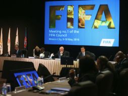 La FIFA realizó en la Ciudad de México una reunión de consejo. EFE / A. Hassenstein