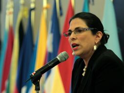 Marcela Guerra señala que las declaraciones del precandidato exigen una estrategia del gobierno mexicano. NTX / ARCHIVO