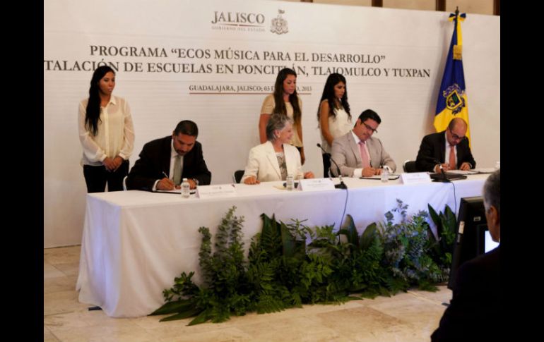 La Secretaría de Cultura actualizó ayer las reglas de operación del programa ECOS Música, que promueve las sinfónicas comunitarias. EL INFORMADOR / ARCHIVO