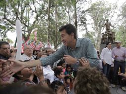 Yunes Landa afirma que su campaña es la más austera que ha habido en Veracruz. SUN / ARCHIVO