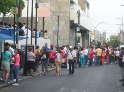 El sismo de 4.8 grados tomó por sorpresa a todos los tapatíos. EL INFORMADOR / R. Tamayo