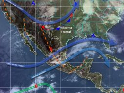 Habrá entrada de humedad del Océano Pacífico, el Golfo de México y el Mar Caribe por un sistema de alta presión. TWITTER / @conagua_clima