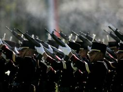 Los soldados ocuparán el nuevo cuartel de medio centenar de edificios, que es como una fortaleza militar. SUN / ARCHIVO