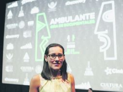 Roxana Alejo, directora operativa de Ambulante, confió en que el público tapatío volverá a mostrar su gusto por el documental. EL INFORMADOR / A. Camacho