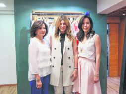 Elda Watanabe, Sara Galindo y Elda del Moral. EL INFORMADOR /