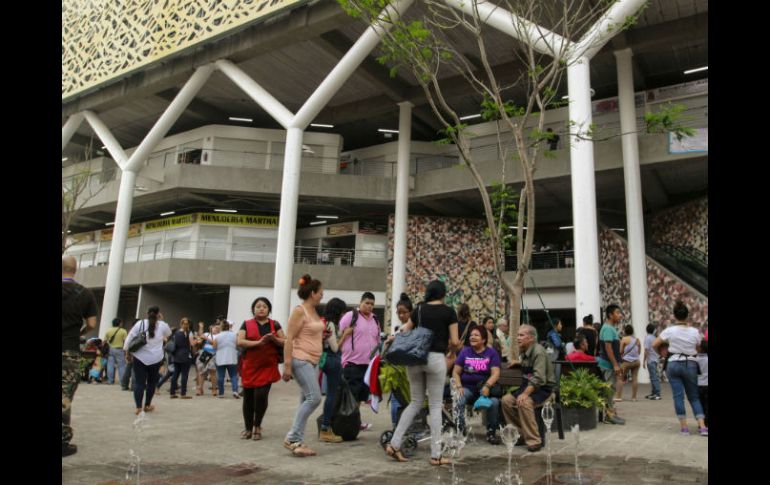 Actualmente se encuentran ocupados 450 de los 580 locales del mercado. EL INFORMADOR / A. García