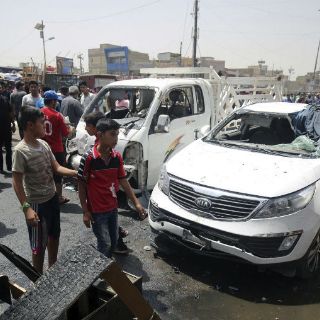 Se registra doble atentado suicida en comisaría de Bagdad