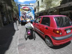 Mario Silva Rodríguez asegura que el programa de Banquetas Libres en Guadalajara está funcionando y operando. EL INFORMADOR / ARCHIVO