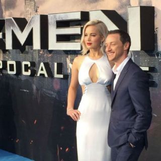 Lawrence y McAvoy, satisfechos por trabajo en 'X-Men'