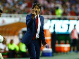 Almeyda fue suspendido un encuentro por faltar al respeto al central César Arturo Ramos. AFP / ARCHIVO