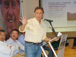 Yunes Linares se ve señalado de nueva cuenta en su campaña. NTX /