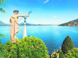 Espectacular la vista del Lago Mayor de la isla Bella. ESPECIAL / El País