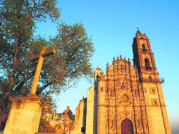 El hermoso templo de San Francisco Javier, obra maestra del barroco nacional. EL INFORMADOR /