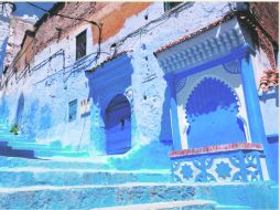 Los judíos decidieron pintar en color azul celeste el barrio donde eran mayoría como una forma de conservar su identidad. AFP / ARCHIVO