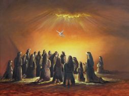 El Espíritu Santo tomó la imagen de la fuerza para empujar, para alentar, para impulsar a los apóstoles hacia el futuro. ESPECIAL /