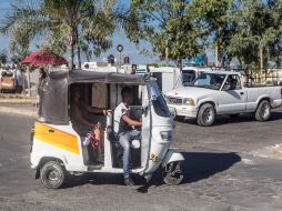Los mototaxis son irregulares, ya que no cuentan con el permiso de la autoridad por considerarse inseguros. EL INFORMADOR / ARCHIVO