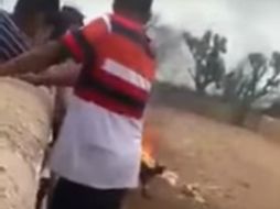 Los detenidos son J. Matilde, Anastasio, Álvaro, J. Guadalupe, Jorge Luis y Juan Gerardo. YOUTUBE / Mauricio vargas Miranda