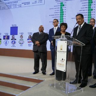 Danilo Medina encabeza conteo de votos en República Dominicana