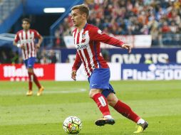 ''Estoy contento por el club, los jugadores y los aficionados y confío en mis compañeros, dice el galo. TWITTER / @Atleti