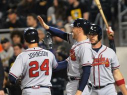 Los Bravos han perdido ocho de los últimos 10 encuentros, y están a 13 partidos del primer lugar en la División de la Liga Nacional. AP / J. Heller