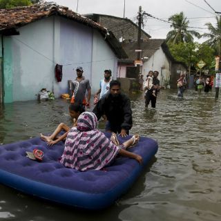 Inundaciones en Sri Lanka dejan 27 muertos