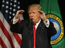 El republicano se niega a publicar su declaración de impuestos hasta que no terminen las auditorías de las que es objeto. AP / T. Warren