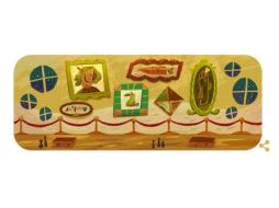 El ''doodle'' hace referencia a las exposiciones de diversa índole que los museos albergan. ESPECIAL / google.com.mx