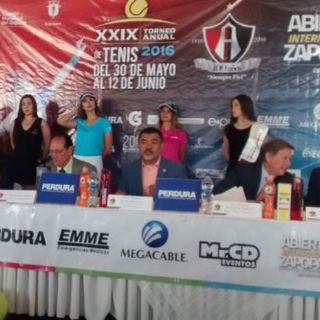 Presentan torneos de Tenis en Atlas Colomos