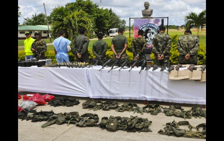 Voceros de la FARC han negado que posean grandes fortunas. AFP / ARCHIVO