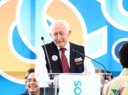 Calderón tuiteó que Álvarez es el más grande de los grandes constructores de la democracia. TWITTER / @storreblancae