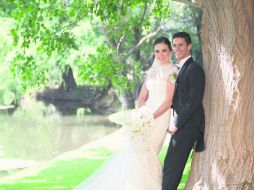 Minerva y Eduardo, la feliz pareja. EL INFORMADOR /