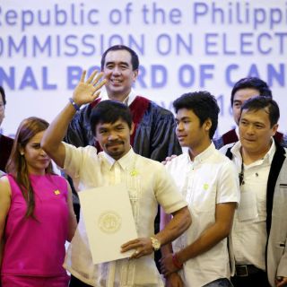 Proclaman a Manny Pacquiao senador de Filipinas